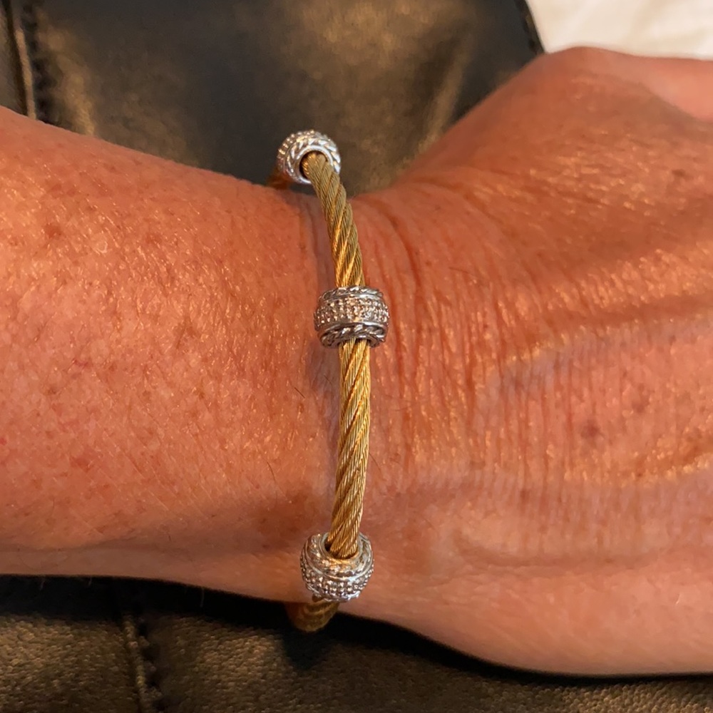 Two-Tone Stackable Bracelet - image 8